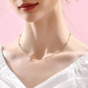 Bead Choker Necklace